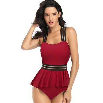 Ladies Swimsuit Split Ribbon Skirt Swimsuit Design Swimsuit Simple Conservative Covering Comfortable Fabric
Ladies Swimsuit Split Ribbon Skirt Swimsuit Design Swimsuit Simple Conservative Covering Comfortable Fabric