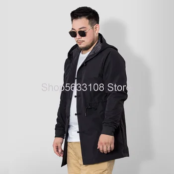 F1549 JiSuper Brand Tooling Coat Men Plus Fat Plus Size Loose Trend Fat Man Medium Length
F1549 JiSuper Brand Tooling Coat Men Plus Fat Plus Size Loose Trend Fat Man Medium Length