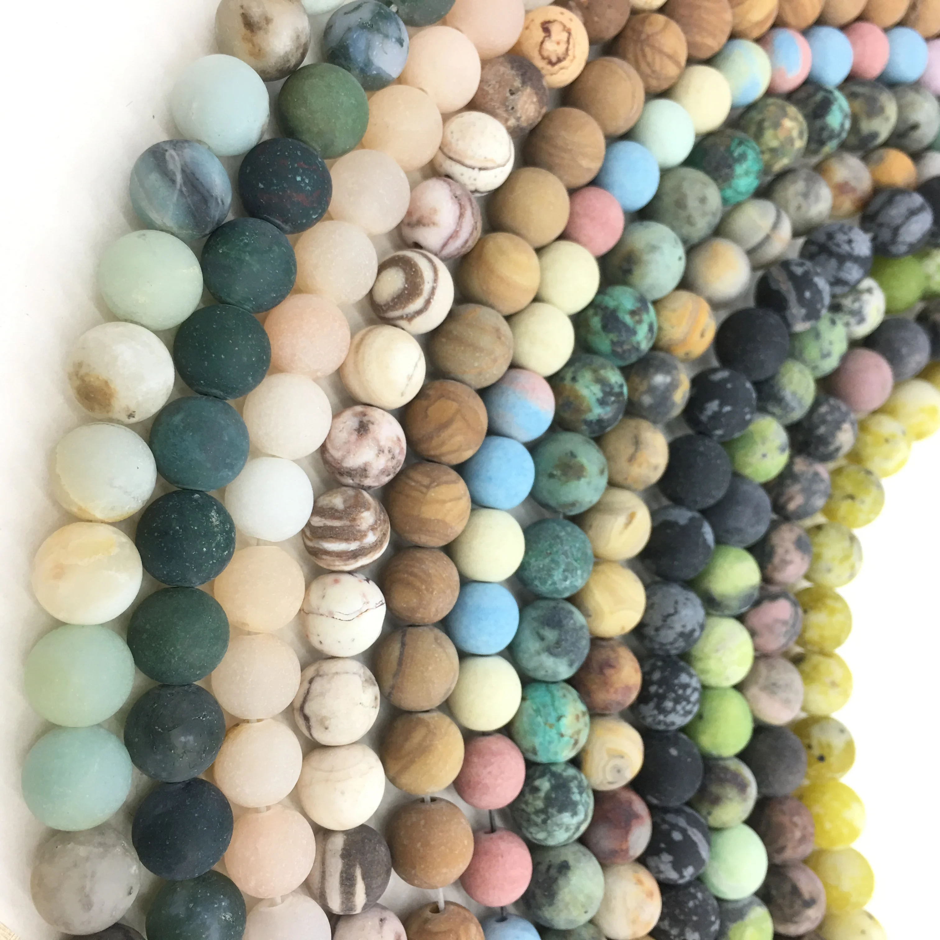 Natural Matte Round Loose Bead Healing Energy Stone DIY Jewelry Making Bracelet & Necklace Custom Design 4mm 6mm 8mm 10mm 12mm
Natural Matte Round Loose Bead Healing Energy Stone DIY Jewelry Making Bracelet & Necklace Custom Design 4mm 6mm 8mm 10mm 12mm