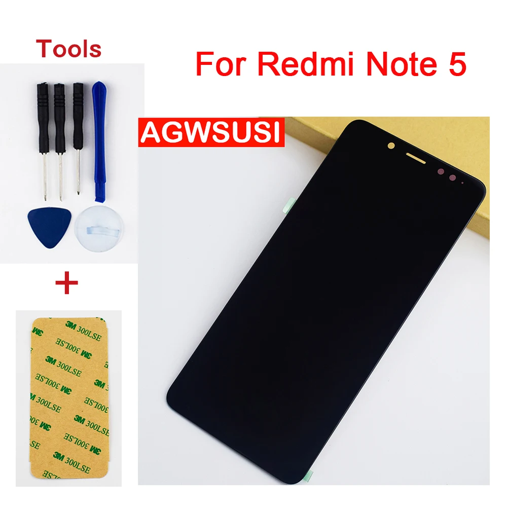 Для Xiaomi Redmi Hongmi Note 5 Note5 сенсорный экран дигитайзер Датчик Стекло + ЖК дисплей