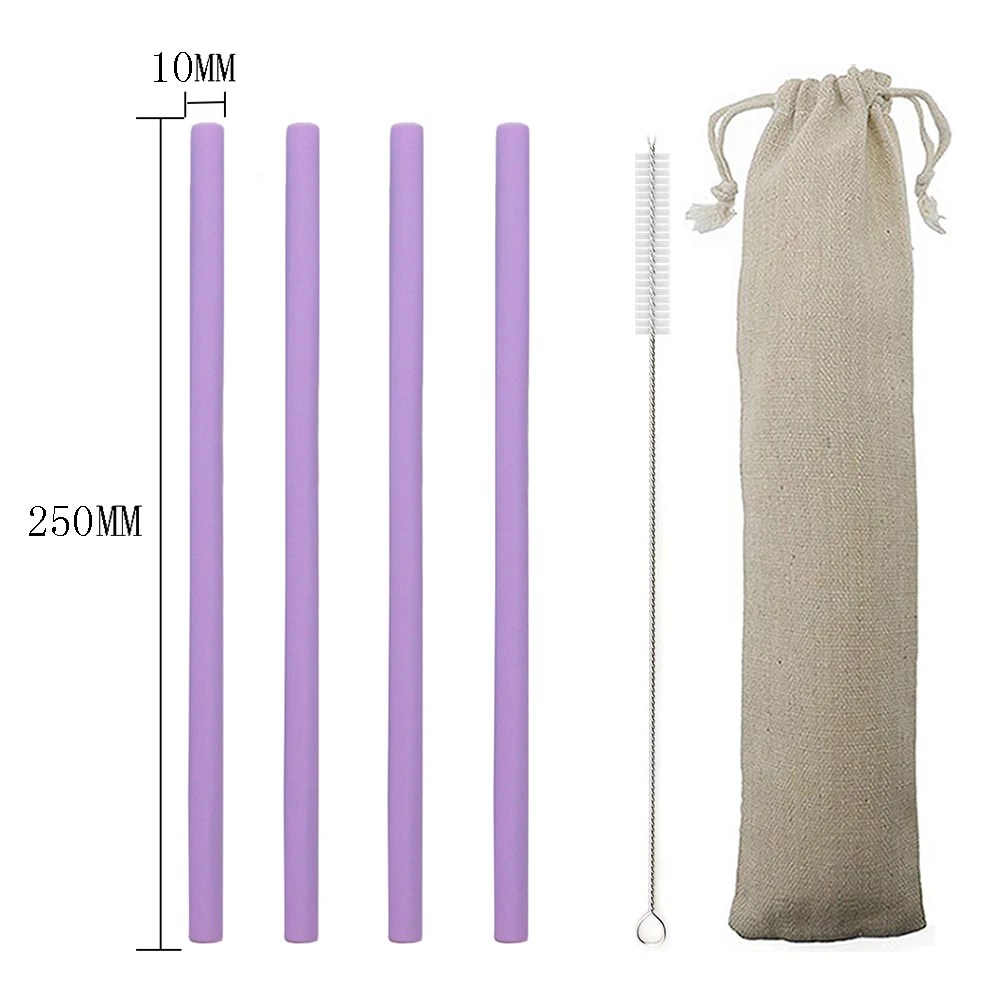 6pcs/set Reusable Silicone Drinking Straw Set 10mm Pearl Milk Tea Flexible Straw With Cleaning Brush Storage Bag Bar Party Straw
6pcs/set Reusable Silicone Drinking Straw Set 10mm Pearl Milk Tea Flexible Straw With Cleaning Brush Storage Bag Bar Party Straw