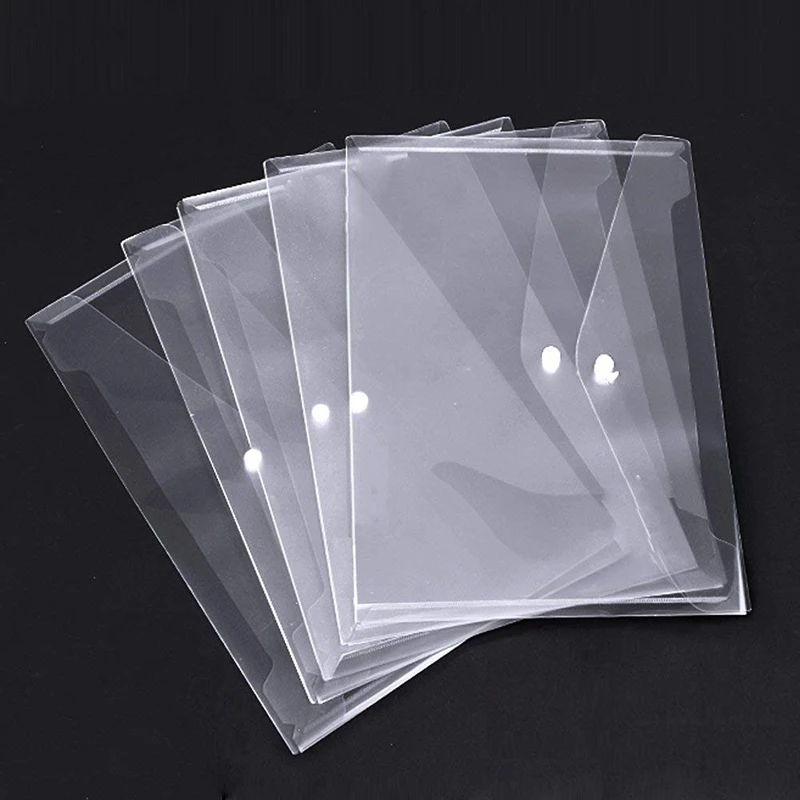 Poly Envelope Folder with Snap Button Closure, Premium Quality Clear Plastic Envelopes,30 Pcs Waterproof Transparent Project Env
Poly Envelope Folder with Snap Button Closure, Premium Quality Clear Plastic Envelopes,30 Pcs Waterproof Transparent Project Env