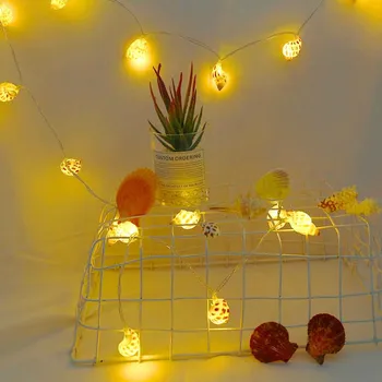 `Style LED String Light Natural Sea Shell Conch Handmade Creative Diy String Lights USB Led Lights Room Decoration 1.2 /2.3Meter
`Style LED String Light Natural Sea Shell Conch Handmade Creative Diy String Lights USB Led Lights Room Decoration 1.2 /2.3Meter