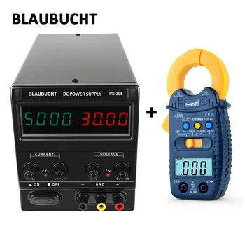 BLAUBUCHT Adjustable DC Switching Lab Power Supply Laboratory 30V 10A Bench Source Digital Current Stabilizer With multimeter
BLAUBUCHT Adjustable DC Switching Lab Power Supply Laboratory 30V 10A Bench Source Digital Current Stabilizer With multimeter