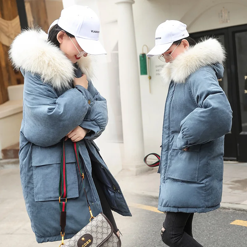 2019 Autumn And Winter New Style Cotton-padded Clothes Women's Mid-length Korean-style Peach Skin Large Fur Collar down Jacket C
2019 Autumn And Winter New Style Cotton-padded Clothes Women's Mid-length Korean-style Peach Skin Large Fur Collar down Jacket C