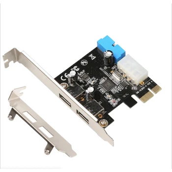 Splitter cable with 4-pin SATA power connector, PCI-E USB 3.0 Express card 2 ports 1 USB 3.0 20-pin connector
Splitter cable with 4-pin SATA power connector, PCI-E USB 3.0 Express card 2 ports 1 USB 3.0 20-pin connector