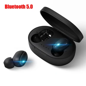 A6S Bluetooth 5.0 TWS Earphone VS Redmi Airdots Wireless Earbuds Noise Cancelling Mic Headset for iPhone Xiaomi Huawei Samsung
A6S Bluetooth 5.0 TWS Earphone VS Redmi Airdots Wireless Earbuds Noise Cancelling Mic Headset for iPhone Xiaomi Huawei Samsung