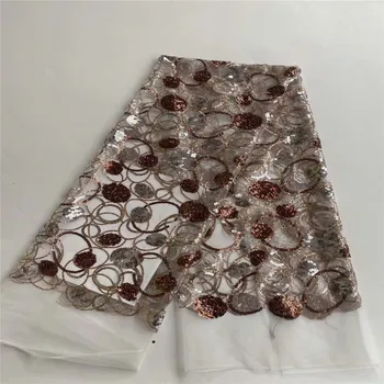 Popular Sequins Lace Fabrics French Mesh Lace Fabric white High Quality Sequence Fabrics Nigerian Net Lace for Wedding Party
Popular Sequins Lace Fabrics French Mesh Lace Fabric white High Quality Sequence Fabrics Nigerian Net Lace for Wedding Party
