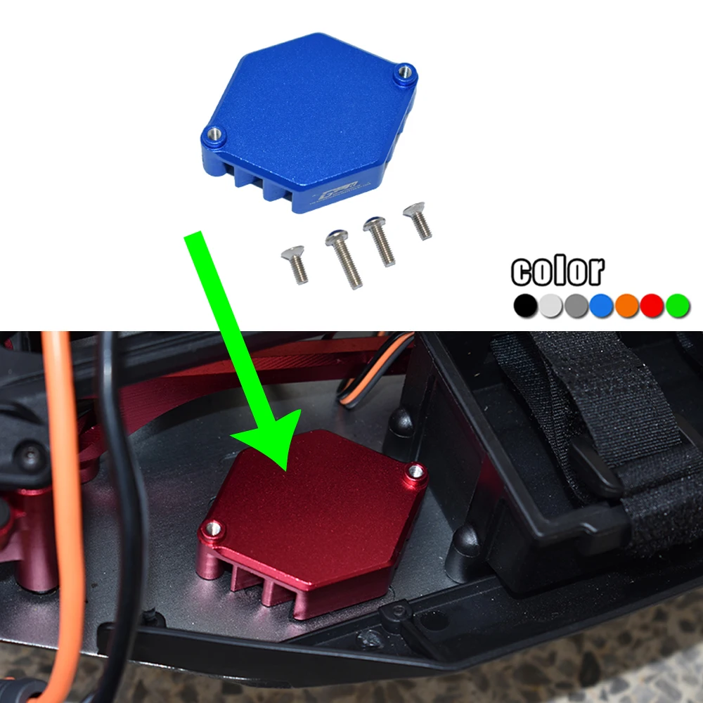 GPM LOSI 1/10 LASERNUT TENACITY ULTRA 4 ROCK TACER-LOS03028 металлический сплав ESC Mount Base ESC fixed seat # LOS232023 + LOS231031 
GPM LOSI 1/10 LASERNUT TENACITY ULTRA 4 ROCK TACER-LOS03028 металлический сплав ESC Mount Base ESC fixed seat # LOS232023 + LOS231031