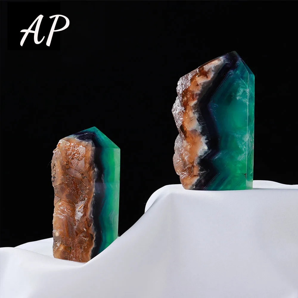 Natural Crystal Fluorite Stone Slice Point Treatment Stone Crystal Tower Ornament For Home Decoration
Natural Crystal Fluorite Stone Slice Point Treatment Stone Crystal Tower Ornament For Home Decoration