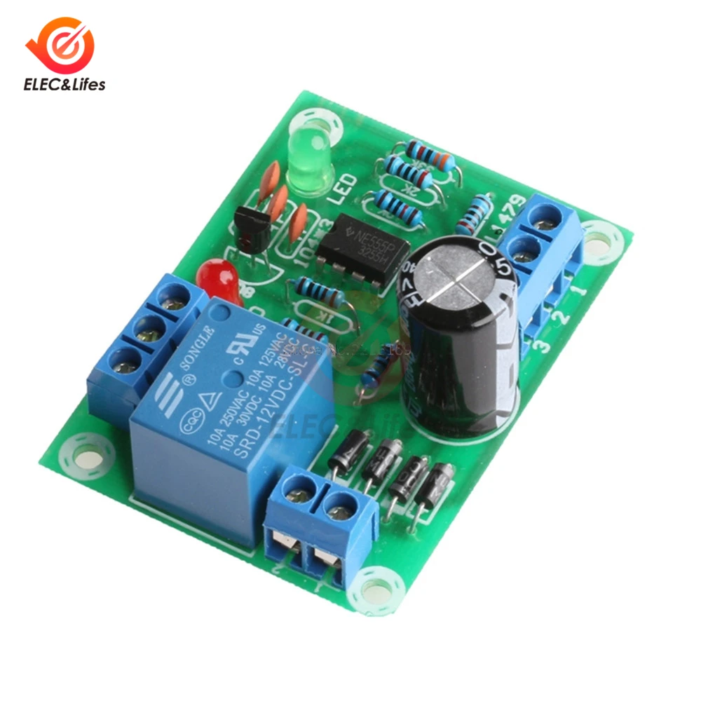 DC 9-12V Electric Liquid Level Controller Diy Kit water level detection Sensor Board Fuel Water Flow Sensor Pump Switch Module
DC 9-12V Electric Liquid Level Controller Diy Kit water level detection Sensor Board Fuel Water Flow Sensor Pump Switch Module