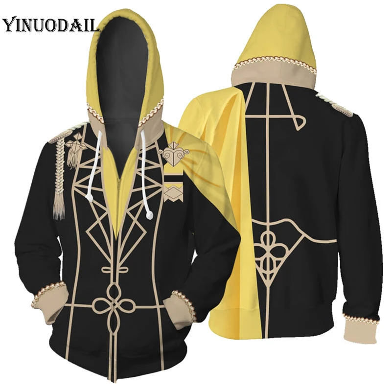 YINUODAIL Mens Hoodie Sweatshirt Fire Emblem Three Houses Claude von Regan Cosplay Costume Custom Cool Uniform
YINUODAIL Mens Hoodie Sweatshirt Fire Emblem Three Houses Claude von Regan Cosplay Costume Custom Cool Uniform