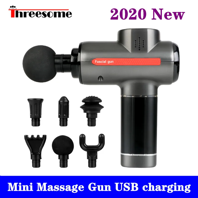 2020 New Mini Massage Gun USB charging Deep Muscle Vibration Relief Pain Lactic Acid Mute Brushless Motor High Torque Massager
2020 New Mini Massage Gun USB charging Deep Muscle Vibration Relief Pain Lactic Acid Mute Brushless Motor High Torque Massager