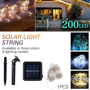 Solar Power Fairy String Light Fairy Light Fairy String Outdoor Yard Festival Landscape Lamp Romantic Durable Super Bright
Solar Power Fairy String Light Fairy Light Fairy String Outdoor Yard Festival Landscape Lamp Romantic Durable Super Bright