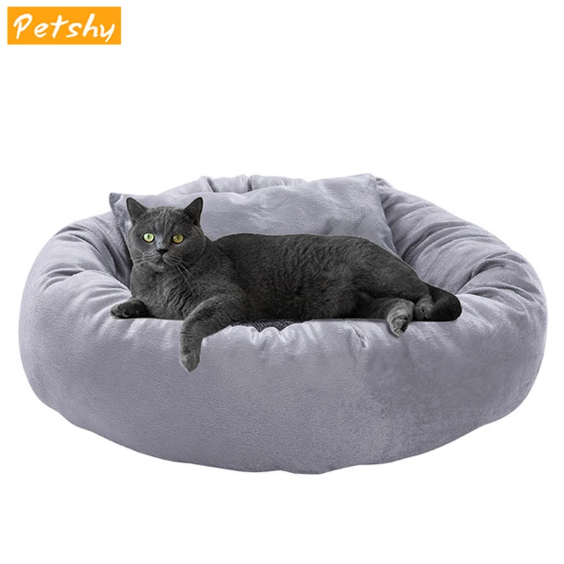 Petshy Plush Winter Warm Pet Cat Bed House Small Medium Dog Bed Kitten Sleeping Pad Cushion Cat Kennel Bed Nest Cats Products
Petshy Plush Winter Warm Pet Cat Bed House Small Medium Dog Bed Kitten Sleeping Pad Cushion Cat Kennel Bed Nest Cats Products