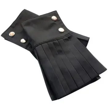 Women Decorative Pleated Fake Trumpet Sleeve Solid Color Sunscreen Flared Cuffs D08E
Women Decorative Pleated Fake Trumpet Sleeve Solid Color Sunscreen Flared Cuffs D08E