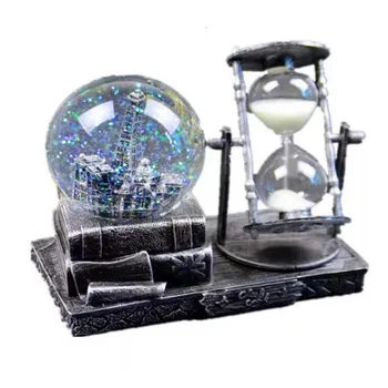 Student Birthday Gift Home Decoration Accessories Resin Silver Gold Ball Hourglass
Student Birthday Gift Home Decoration Accessories Resin Silver Gold Ball Hourglass
