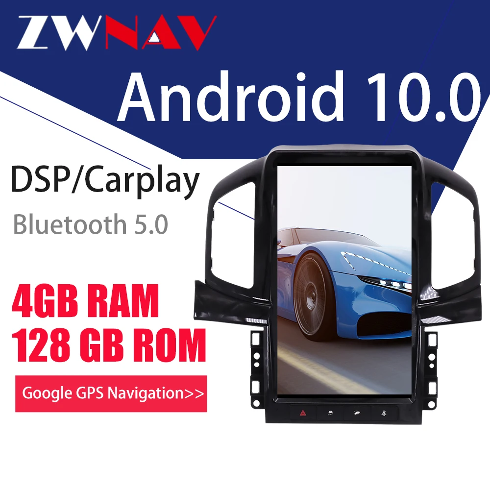 ZWNAV 13.6'' Tesla Style Android 10 PX6 4G128G auto Car multimedia GPS Player for Chevrolet Captiva 2013-2017 radio BT head unit
ZWNAV 13.6'' Tesla Style Android 10 PX6 4G128G auto Car multimedia GPS Player for Chevrolet Captiva 2013-2017 radio BT head unit