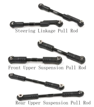 Plastic Steering Linkage and Front Rear Upper Suspension Pull Rod Set for 1/5 Rovan Rofun F5 MCD XS-5 Truck Rc Car Parts
Plastic Steering Linkage and Front Rear Upper Suspension Pull Rod Set for 1/5 Rovan Rofun F5 MCD XS-5 Truck Rc Car Parts