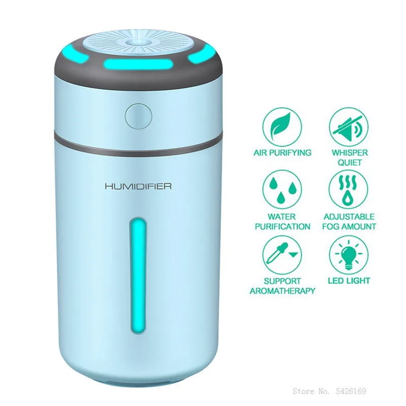 Mini Air Purifier Humidifier for Home Car Desktop 7Colors Lamp Aromatherapy USB Charging Auto Mist Maker Air Freshener
Mini Air Purifier Humidifier for Home Car Desktop 7Colors Lamp Aromatherapy USB Charging Auto Mist Maker Air Freshener