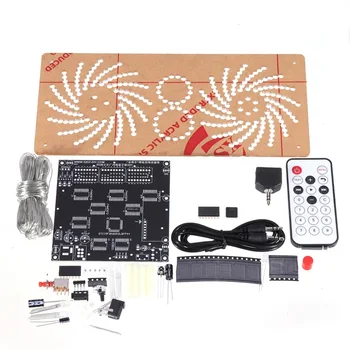 DIY 32 Layer Canton Tower bluetooth Colorful LED Flashing Cube Music Spectrum Night light Infrared Remote Control Electronic Kit
DIY 32 Layer Canton Tower bluetooth Colorful LED Flashing Cube Music Spectrum Night light Infrared Remote Control Electronic Kit