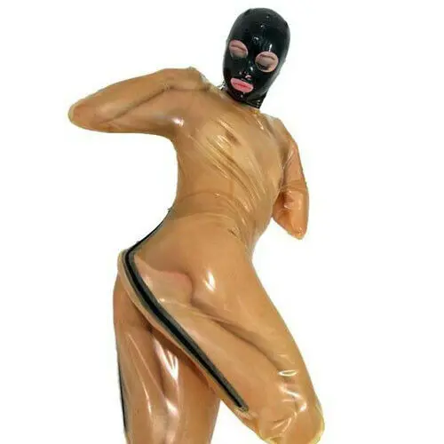 Латексная резина Gummi, прозрачная Униформа Rennuniform Zentai ручная повязка на голову
Латексная резина Gummi, прозрачная Униформа Rennuniform Zentai ручная повязка на голову