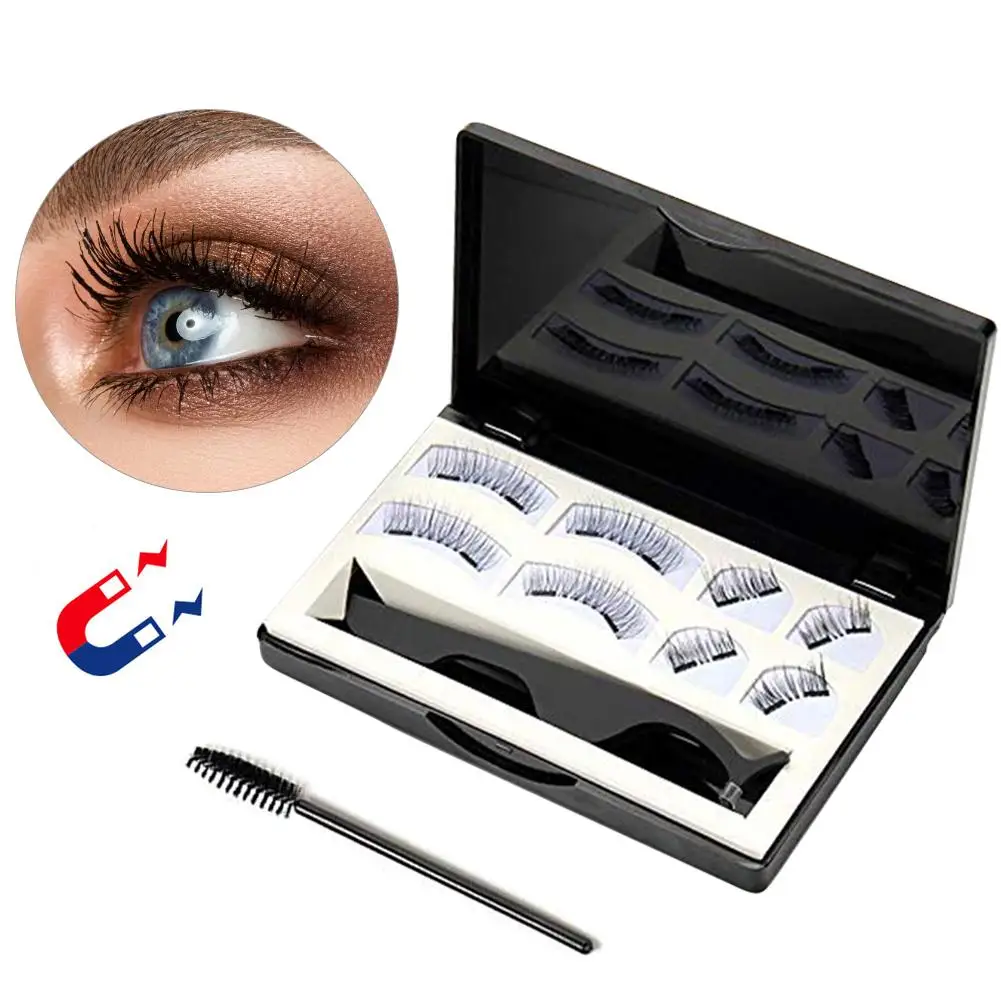 2 Pairs Of Magnetic Eyelash 1pc Tweezers Applicator Tool Ultra-thin Lightweight Reusable Natural Fiber Eyelash
2 Pairs Of Magnetic Eyelash 1pc Tweezers Applicator Tool Ultra-thin Lightweight Reusable Natural Fiber Eyelash