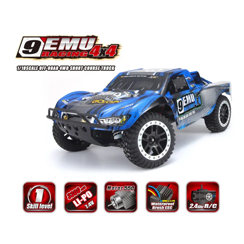 REMO HOBBY 1021 1/10 4WD 2.4G Off-road Short Course Truck - RTR Standard Edition Off-road Race Car Monster Truck Climbing Car
REMO HOBBY 1021 1/10 4WD 2.4G Off-road Short Course Truck - RTR Standard Edition Off-road Race Car Monster Truck Climbing Car