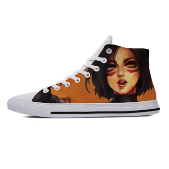 Alita Battle Angel Print High Top Canvas Fashion Lightweight Shoes Sneakers Breathable Shoes for Women Men 
Alita Battle Angel Print High Top Canvas Fashion Lightweight Shoes Sneakers Breathable Shoes for Women Men