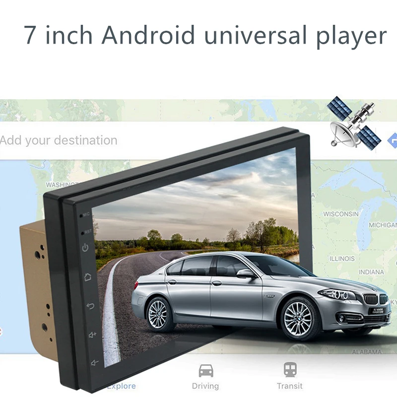TOSPRA 2din Car Multimedia Player 7" car MP5 Rear View Camera Android 8.1 Stereo AutoRadio For Nissan Kia toyota Ford Volkswagen
TOSPRA 2din Car Multimedia Player 7" car MP5 Rear View Camera Android 8.1 Stereo AutoRadio For Nissan Kia toyota Ford Volkswagen
