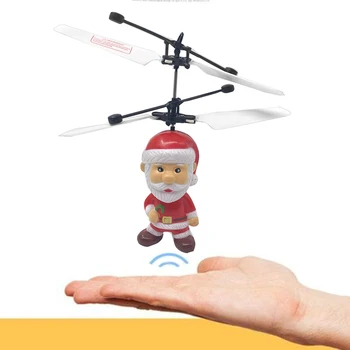 Pokich USB Mini Intelligent Sensor Aircraft Christmas Gift Children Toy Santa Claus Model Helicopter Induction Flight Best Gift
Pokich USB Mini Intelligent Sensor Aircraft Christmas Gift Children Toy Santa Claus Model Helicopter Induction Flight Best Gift