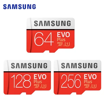 SAMSUNG EVO Plus memory card 32g 64g 128g micro sd 256GB 512GB Micro SD Card SD/TF Flash Card microSD carte for smartphone
SAMSUNG EVO Plus memory card 32g 64g 128g micro sd 256GB 512GB Micro SD Card SD/TF Flash Card microSD carte for smartphone