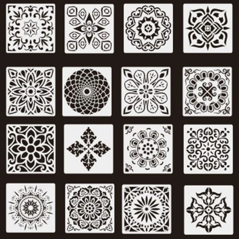 64 Styles Mandala Dot Painting Templates Stencils for DIY Rock Scrapbook Coloring Embossing Album Decor Art Project Rock Paint
64 Styles Mandala Dot Painting Templates Stencils for DIY Rock Scrapbook Coloring Embossing Album Decor Art Project Rock Paint