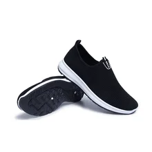 2020 hommes chaussures décontracté respirant sans lacet léger maille confortable marche mâle hommes baskets Tenis Feminino chaussures(China)