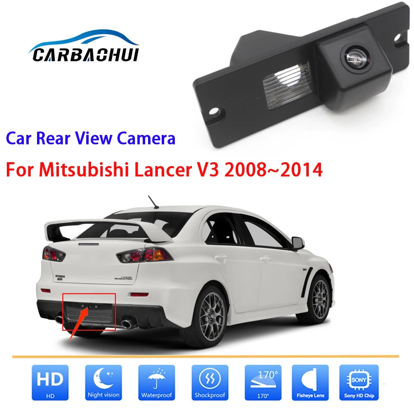 Автомобильная камера заднего вида с функцией ночного видения для Mitsubishi Lancer V3 2008