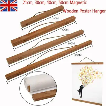 21/30/40/50/60cm Magnetic Wooden Photo Frame Wall Poster Scroll Artwork Hanger DIY Magnet Hanging Home Decor Shaft
21/30/40/50/60cm Magnetic Wooden Photo Frame Wall Poster Scroll Artwork Hanger DIY Magnet Hanging Home Decor Shaft