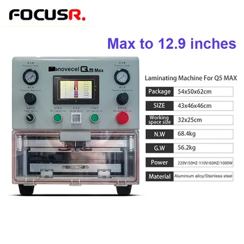 12.9 inch iPad Tablet LCD Screen Outer Glass Cover Vacuum OCA Laminating Machine For Curve Flat Touch Panel Refurbishing Tool
12.9 inch iPad Tablet LCD Screen Outer Glass Cover Vacuum OCA Laminating Machine For Curve Flat Touch Panel Refurbishing Tool