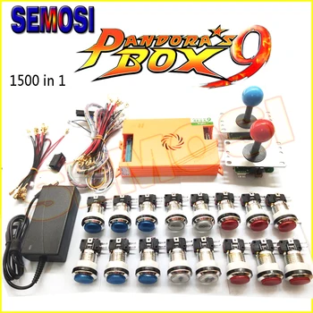 2 Player Original Pandora's Box 9 Kit Copy SANWA Joystick,Chrome LED Push Button for DIY Arcade Machine Pandora Home Cabinet
2 Player Original Pandora's Box 9 Kit Copy SANWA Joystick,Chrome LED Push Button for DIY Arcade Machine Pandora Home Cabinet