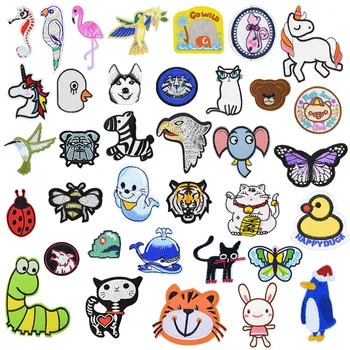 1PCS Cartoon Animals Patch for Children Unicorn Butterfly Embroidery Badge Iron on Appliques Patches for Clothing Sewing Garment 
1PCS Cartoon Animals Patch for Children Unicorn Butterfly Embroidery Badge Iron on Appliques Patches for Clothing Sewing Garment