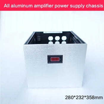 DIY All-aluminum Power Amplifier Chassis Power Supply Case Transformer Shell Audio Box Multi-purpose Enclosure 280*232*358mm
DIY All-aluminum Power Amplifier Chassis Power Supply Case Transformer Shell Audio Box Multi-purpose Enclosure 280*232*358mm