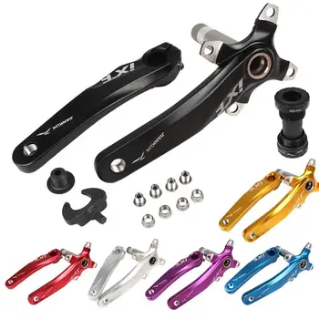 170mm MTB Bike AluminumAlloy Crank IXF Left/Right Crank+Middle Shaft Bicycle Crankset Odified Single Disc Left Right Crank Shank
170mm MTB Bike AluminumAlloy Crank IXF Left/Right Crank+Middle Shaft Bicycle Crankset Odified Single Disc Left Right Crank Shank