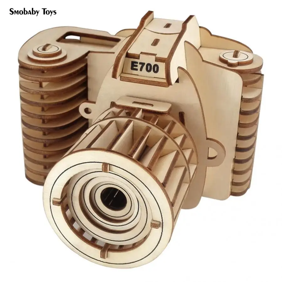 Puzzles Wooden 3D Jigsaw Camera Model Puzzle Toy Educational Crafts Jigsaw Assembly Puzzle for Kid Child Educational Toys
Puzzles Wooden 3D Jigsaw Camera Model Puzzle Toy Educational Crafts Jigsaw Assembly Puzzle for Kid Child Educational Toys
