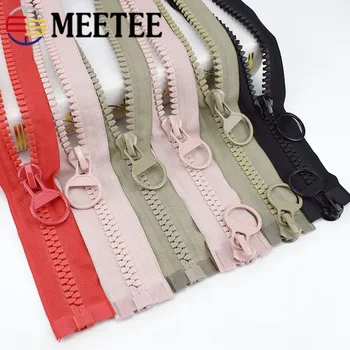 Meetee 1pc 70-120cm 15# Resin Double Open Single Open Zipper Open-End Auto Lock Zip for Down Jacket DIY Luggage Accessory ZA064
Meetee 1pc 70-120cm 15# Resin Double Open Single Open Zipper Open-End Auto Lock Zip for Down Jacket DIY Luggage Accessory ZA064