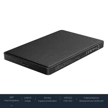 ORICO SSD HDD Case 2.5 inch 5Gbps External USB3.0 Micro B Solid State Disk Drive Box Adapter for Windows Mac OS Linux Desktop PC
ORICO SSD HDD Case 2.5 inch 5Gbps External USB3.0 Micro B Solid State Disk Drive Box Adapter for Windows Mac OS Linux Desktop PC
