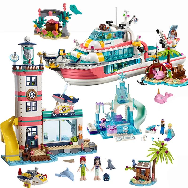 Girl Friends Lighthouse Rescue Center Building Block Compatible Lepining Friends Brick Toys For Girls Toys For Children
Girl Friends Lighthouse Rescue Center Building Block Compatible Lepining Friends Brick Toys For Girls Toys For Children