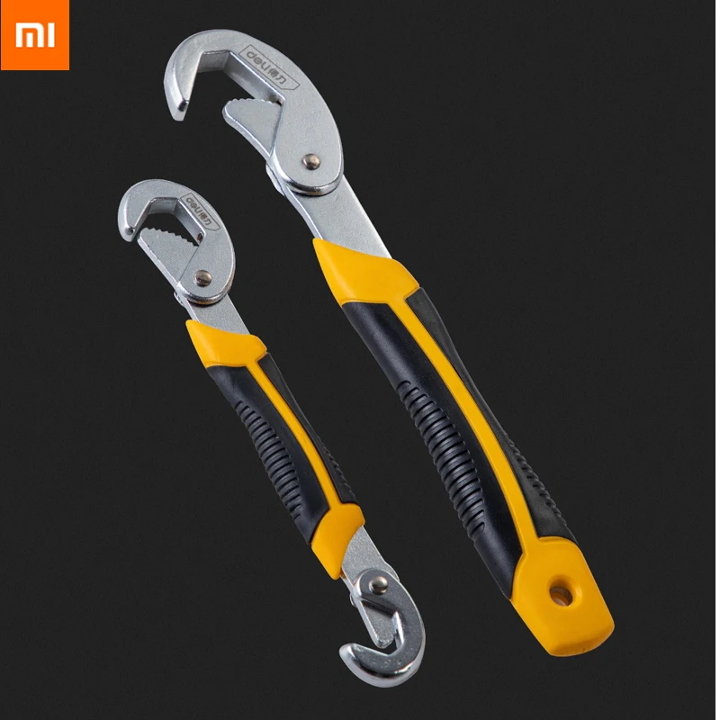 xiaomi Universal wrench set Surface plating High carbon steel forging Gear design Safe labor-saving Clampable diameter 9-32mm
xiaomi Universal wrench set Surface plating High carbon steel forging Gear design Safe labor-saving Clampable diameter 9-32mm