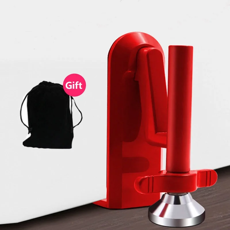 Portable Door Stops Self-Defense Stopper Lock-Security Brace Device For Personal Protection Home Security Closer | Обустройство дома
