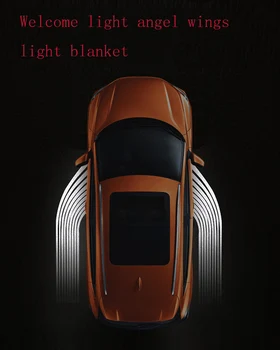 Auto modified accessories LED decorative lights Angel Wings Welcome Light Wing projection lamp for car
Auto modified accessories LED decorative lights Angel Wings Welcome Light Wing projection lamp for car