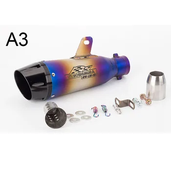 Motorcycle modified exhaust pipe muffler Yoshimura exhaust with DB killer escape tube for Z250SL GSXR750 R6 ZX6R R34 exhaust
Motorcycle modified exhaust pipe muffler Yoshimura exhaust with DB killer escape tube for Z250SL GSXR750 R6 ZX6R R34 exhaust