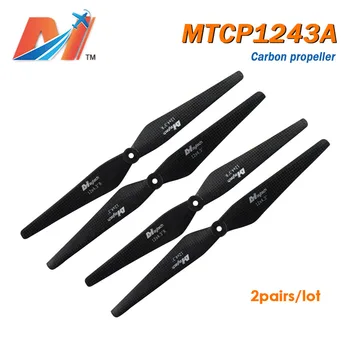 Maytech Clearance Sale (2pairs) Carbon Fiber material 12.0 x 4.3 CW and CCW in Pair Propeller
Maytech Clearance Sale (2pairs) Carbon Fiber material 12.0 x 4.3 CW and CCW in Pair Propeller